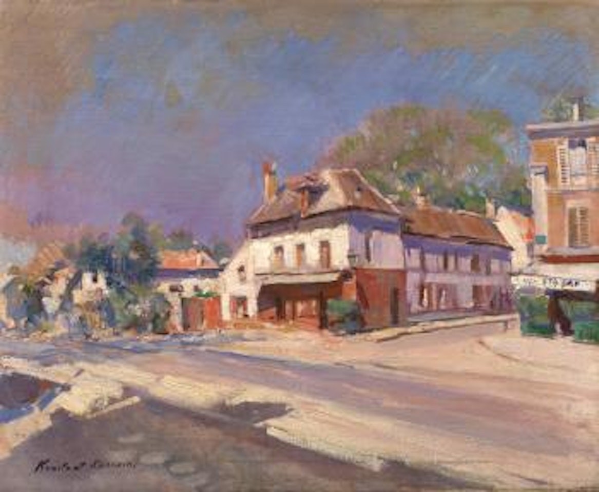 A Street in the South of France by Konstantin Alekseevich Korovin