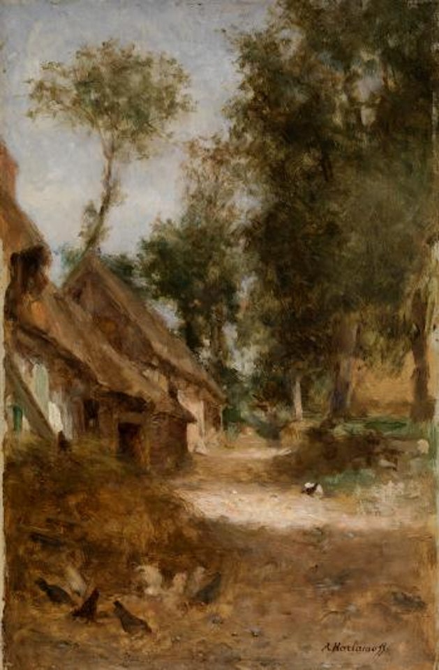 A Farmhouse by Alexei Harlamoff