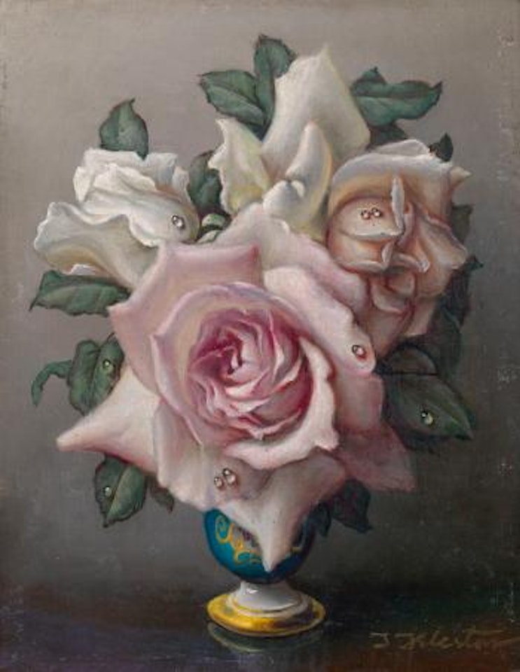 Bouquet with Blush Roses by Irene Klestova