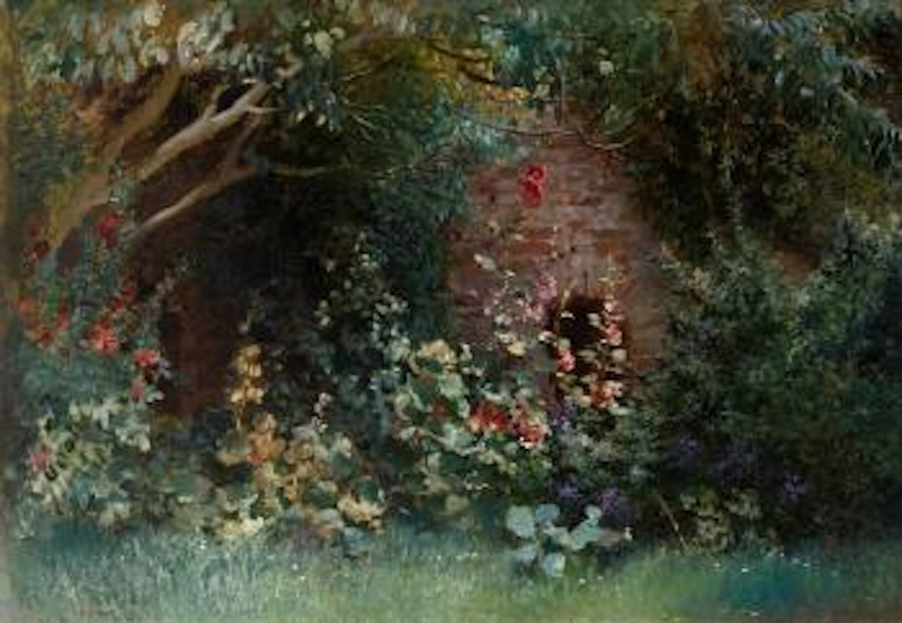 Garden in Bloom by Konstantin Makovsky