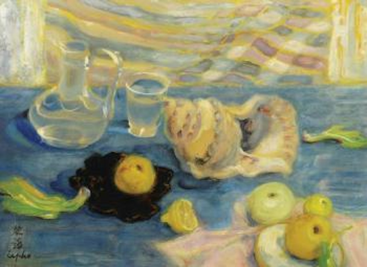 Composition au coquillage et citrons by Le Pho