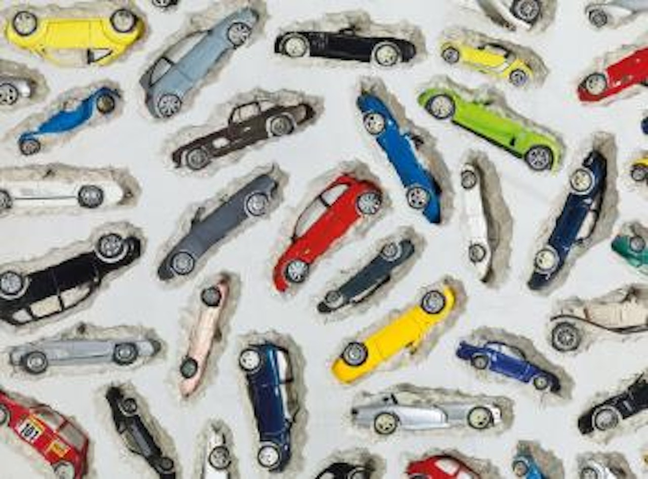 Traffic jam by Arman