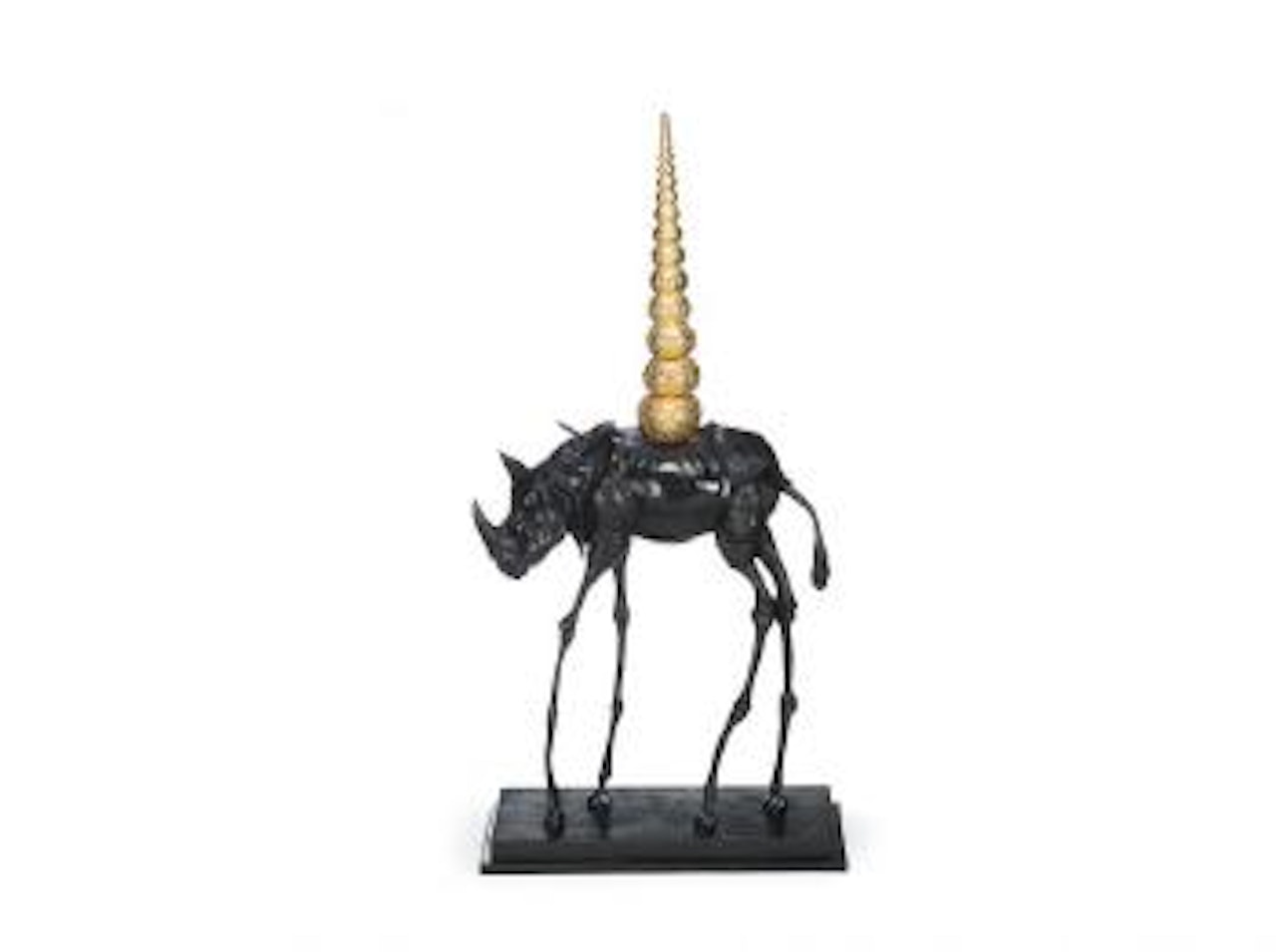 Rhinocéros cosmique by Salvador Dali