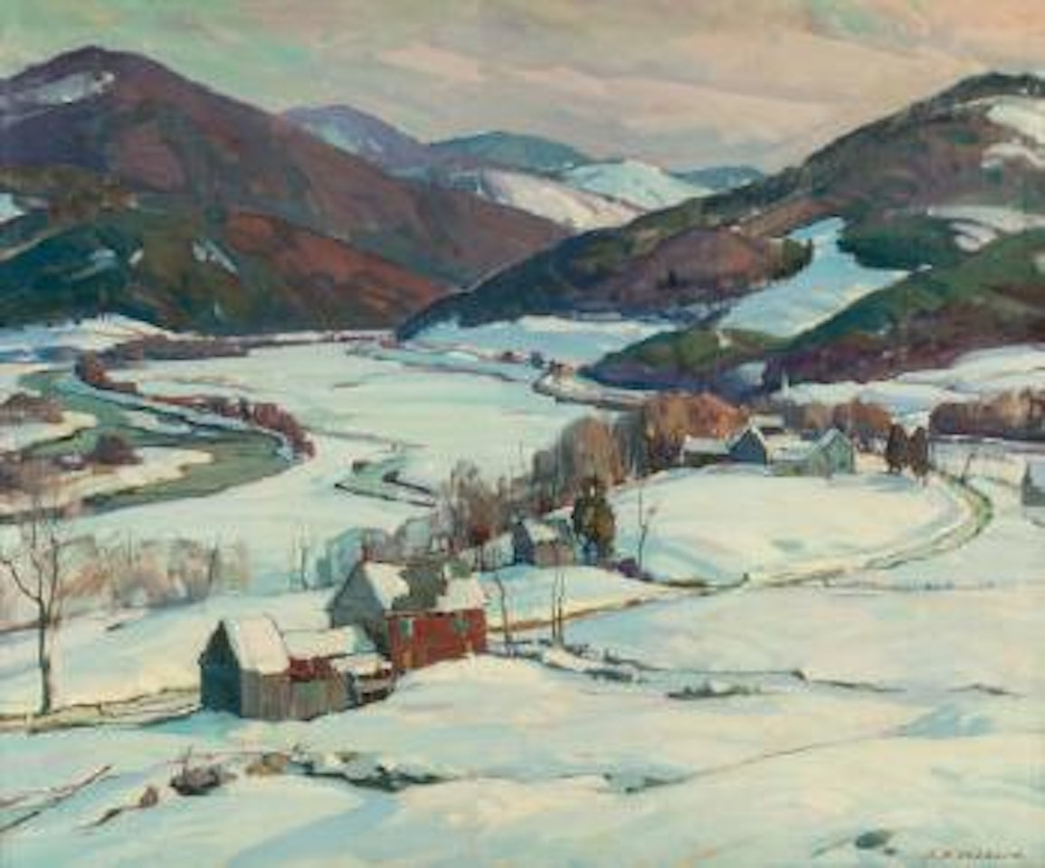 Up the Valley by Aldro Thompson Hibbard