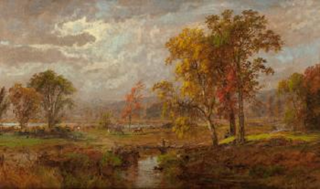 Autumn Landscape by Jasper Francis Cropsey