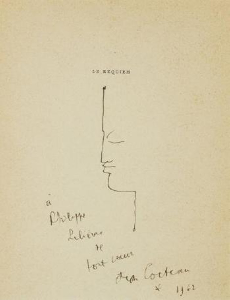Profil by Jean Cocteau