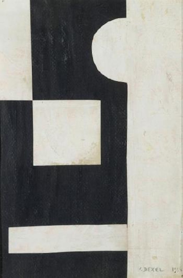 Composition abstraite by Walter Dexel