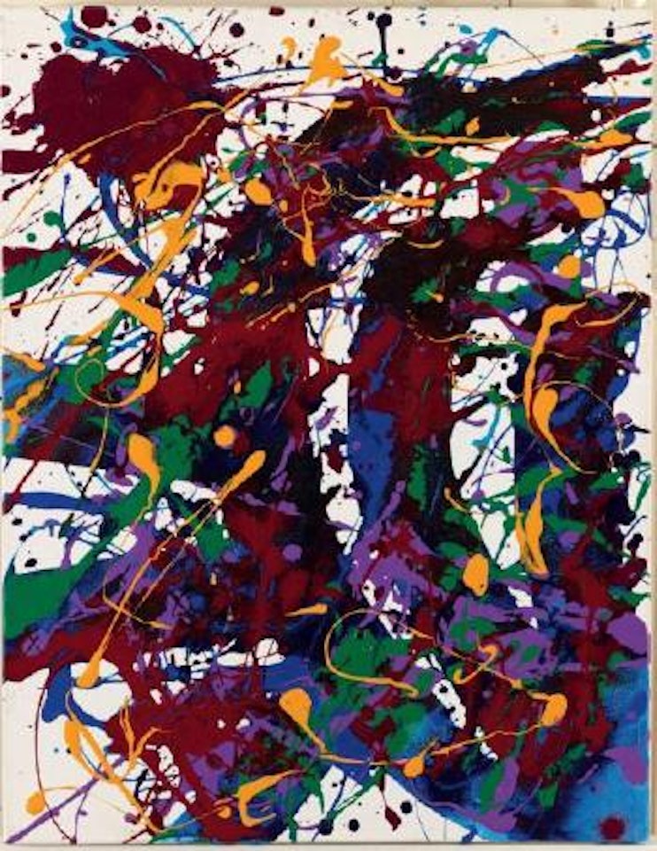 28 Juillet by Sam Francis
