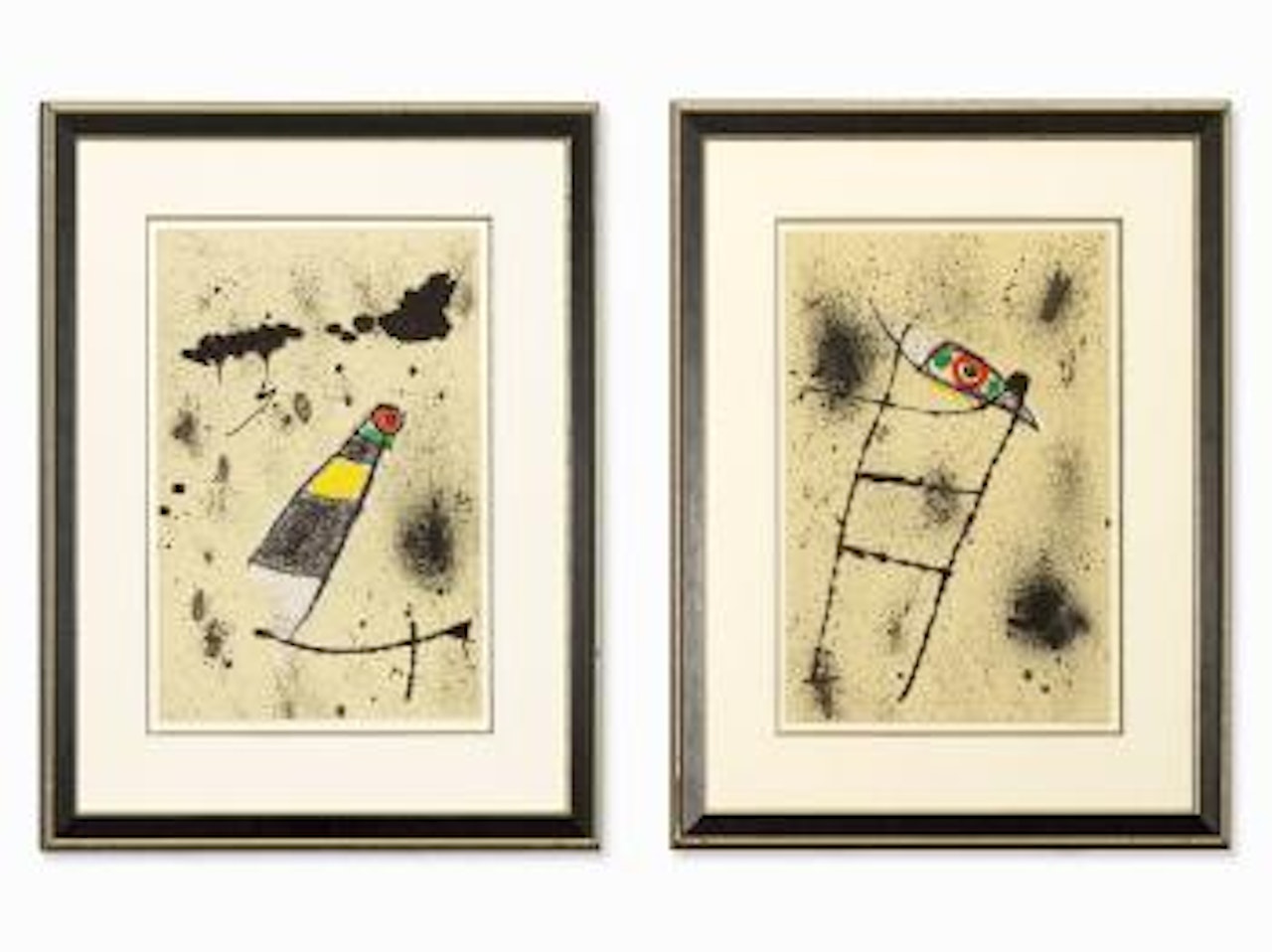 2 book covers for Maravillas Con Variaciones by Joan Miró