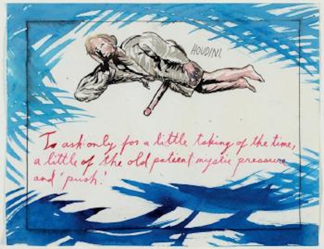 Houdini by Raymond Pettibon