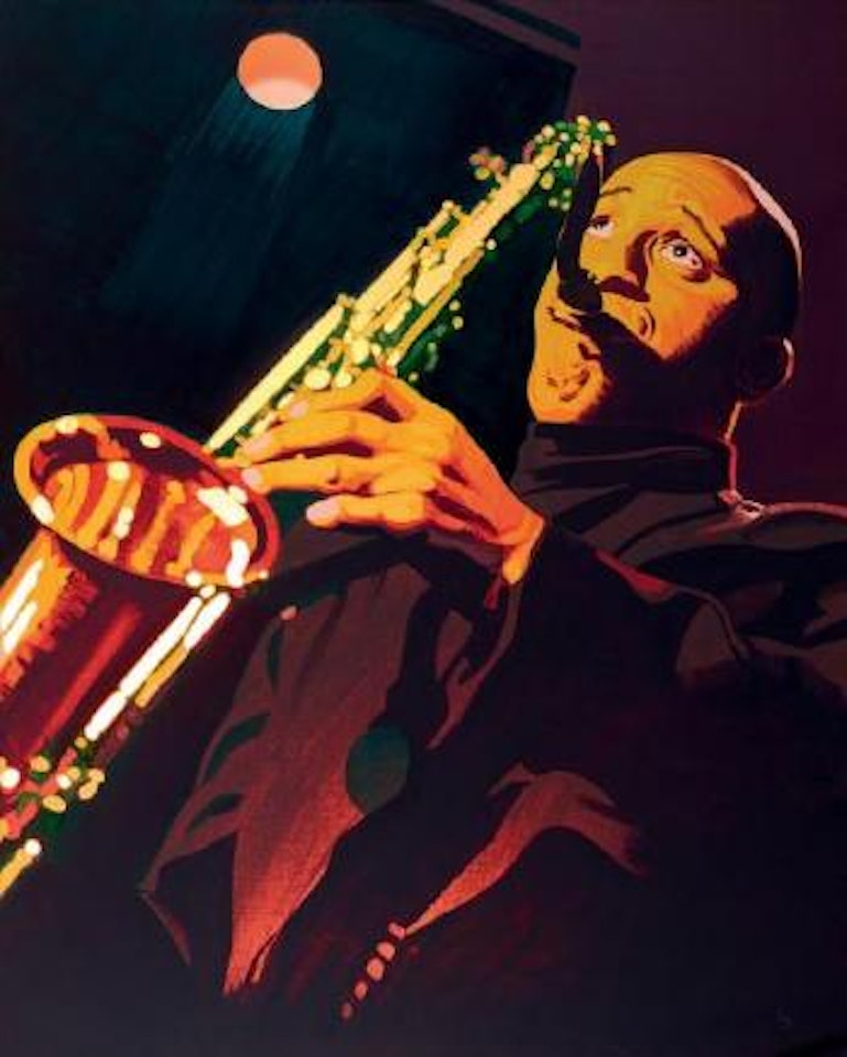 Sonny Rouge by Bernard Rancillac