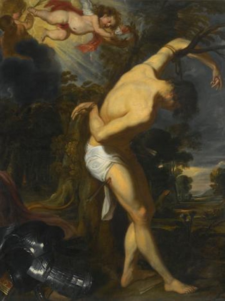 The Martyrdom of Saint Sebastian by Flemish School
