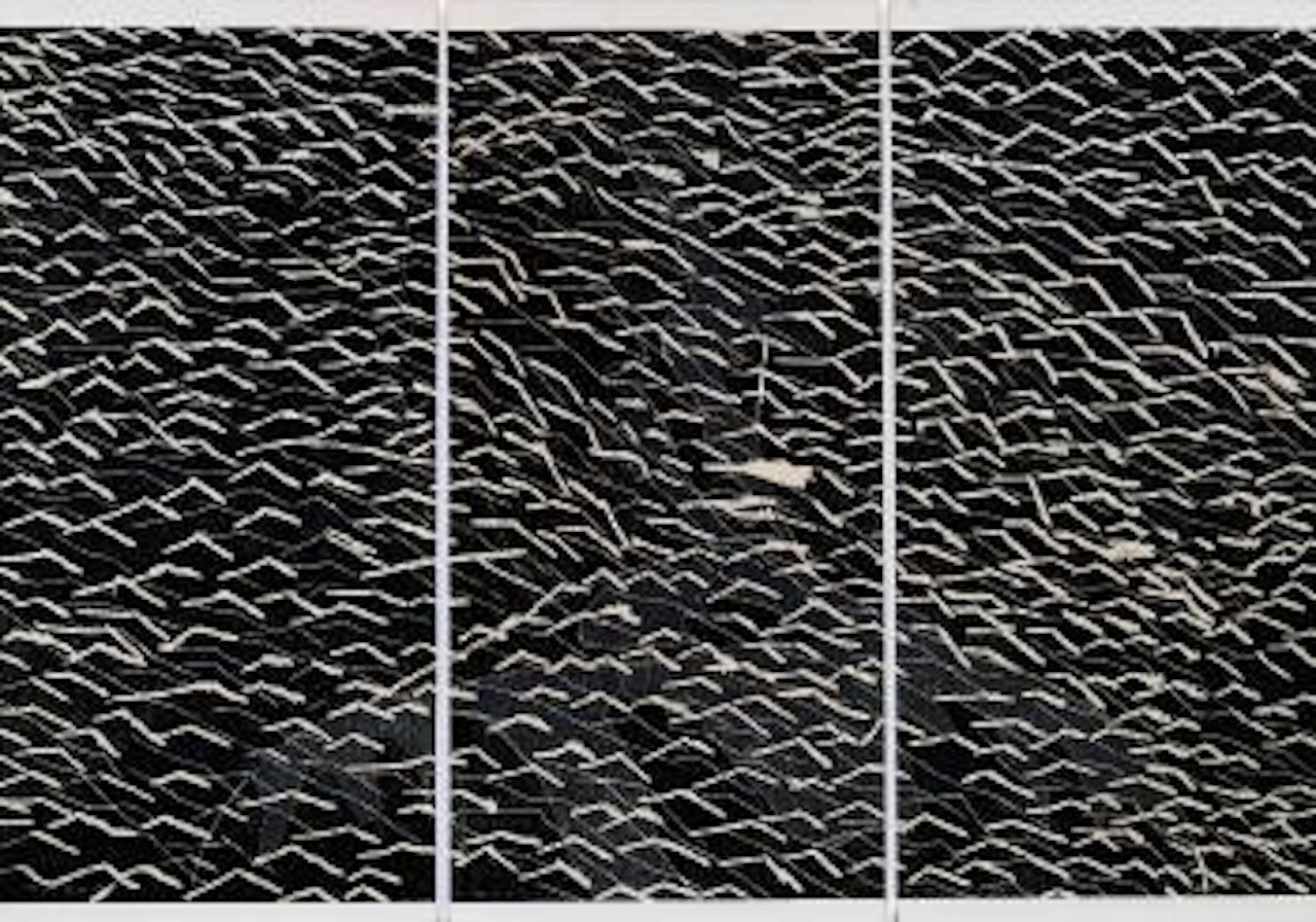 1996.17 (Triptych) by Fang Lijun