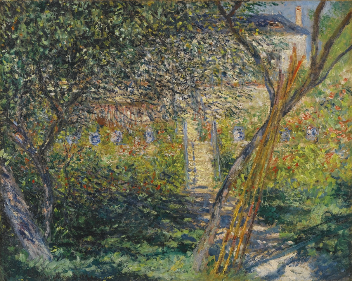 LE JARDIN DE VÉTHEUIL by Claude Monet