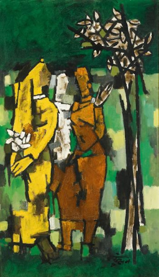 Untitled by M.F. Husain