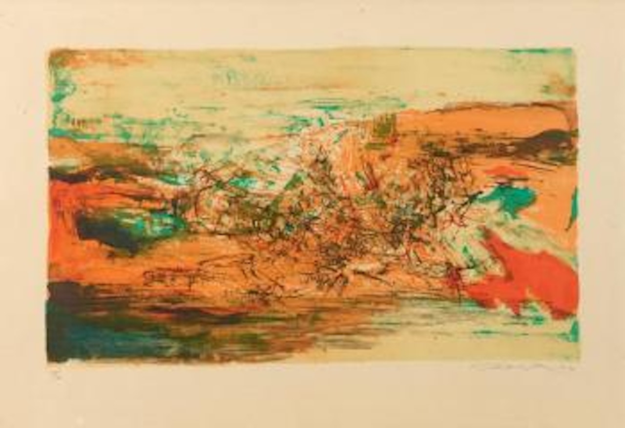 Sans titre by Zao Wou-Ki