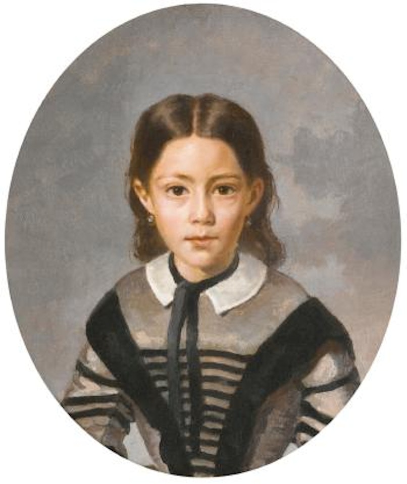 Portrait De Louise-laure Baudot by Jean Baptiste Camille Corot