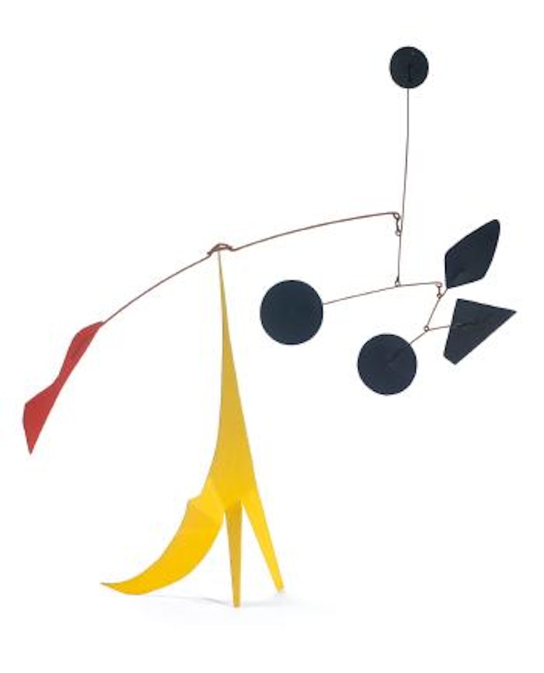 One Yellow Crinkle by Alexander Calder