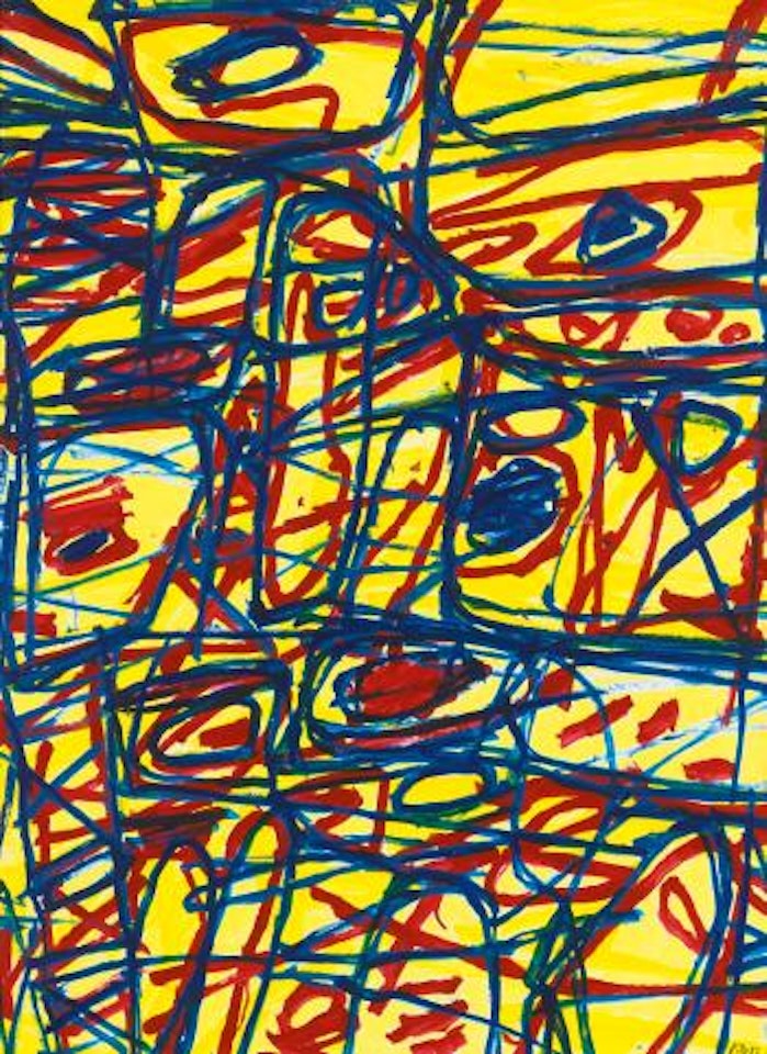 Mire G 149 (Kowloon) by Jean Dubuffet