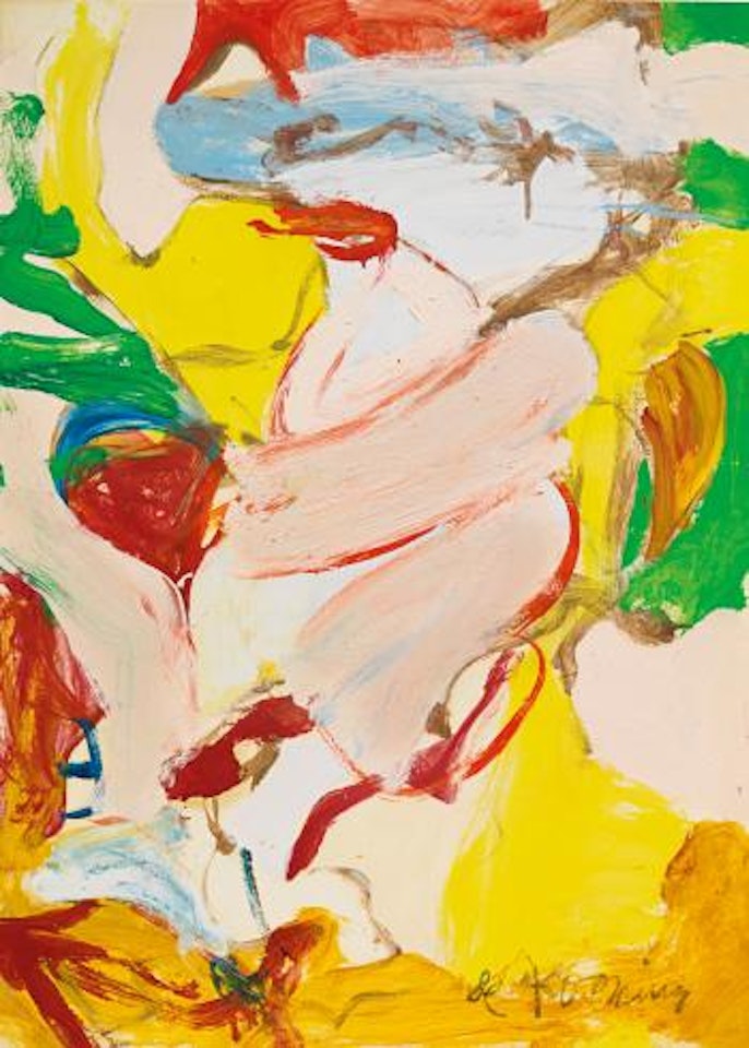 Woman Landscape XII by Willem de Kooning