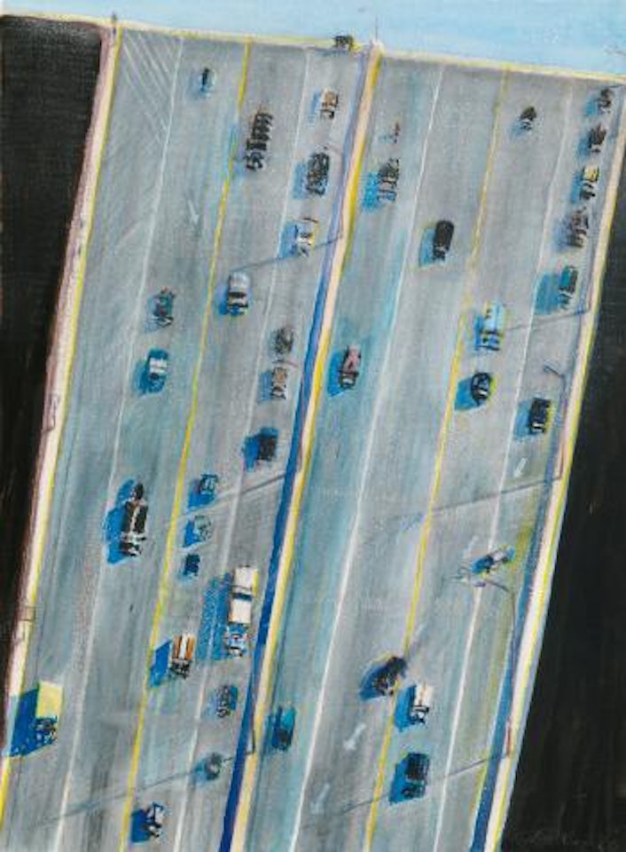 Traffic Lanes by Wayne Thiebaud