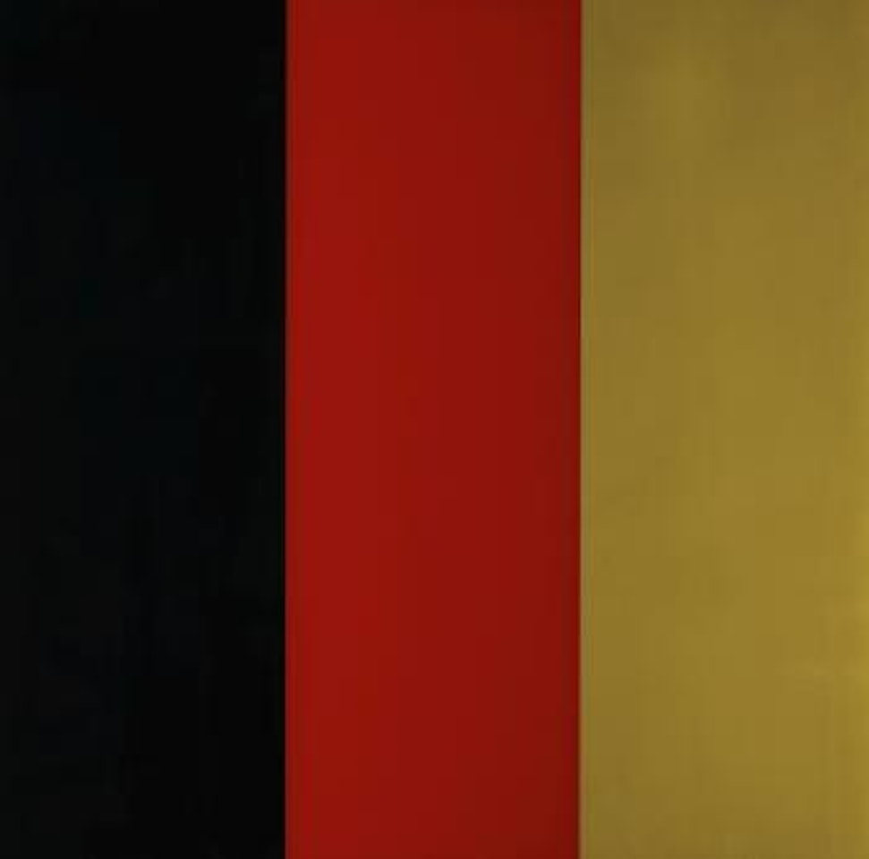 Schwarz, Rot, Gold by Gerhard Richter