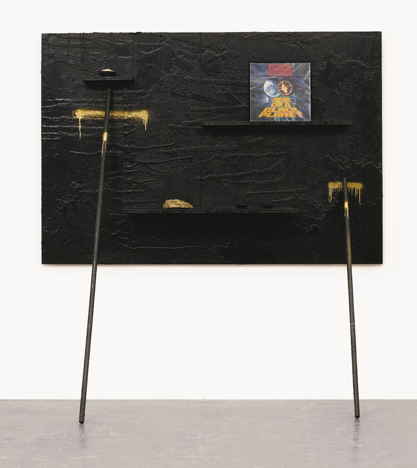 FEAR OF A BLACK PLANET by Rashid Johnson