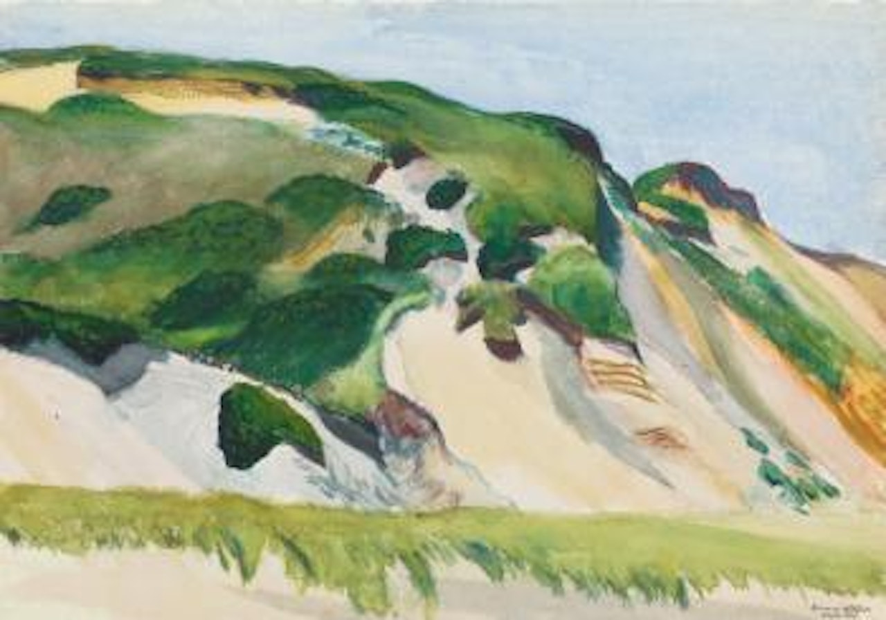 Dune At Truro by Edward Hopper