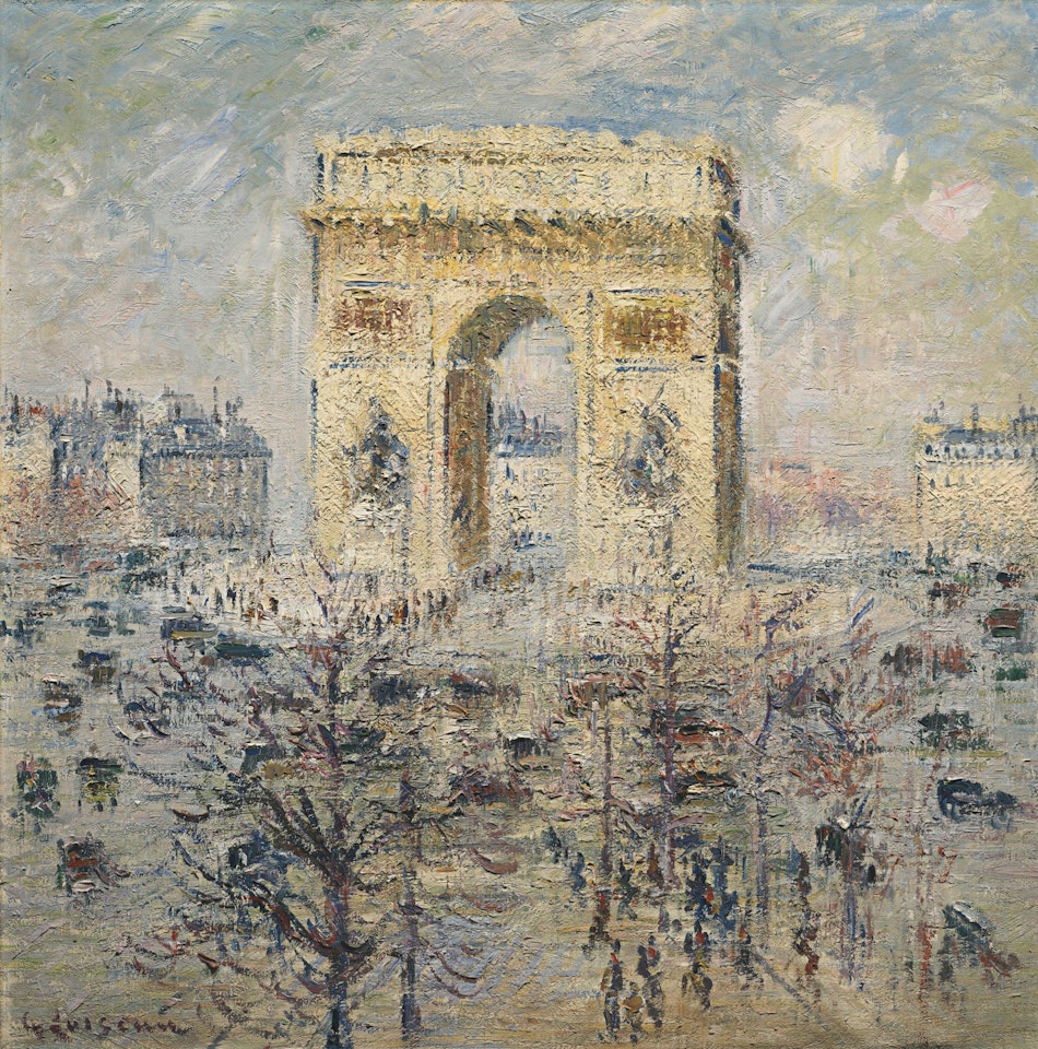 LA PLACE DE L'ÉTOILE by Gustave Loiseau