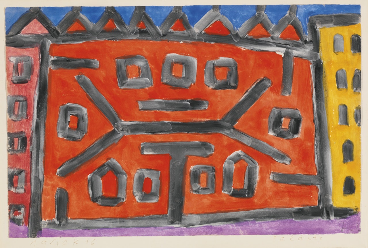 PALÄSTE (PALACES) by Paul Klee
