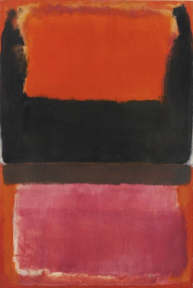 NO. 21 (RED, BROWN, BLACK AND ORANGE) by Mark Rothko