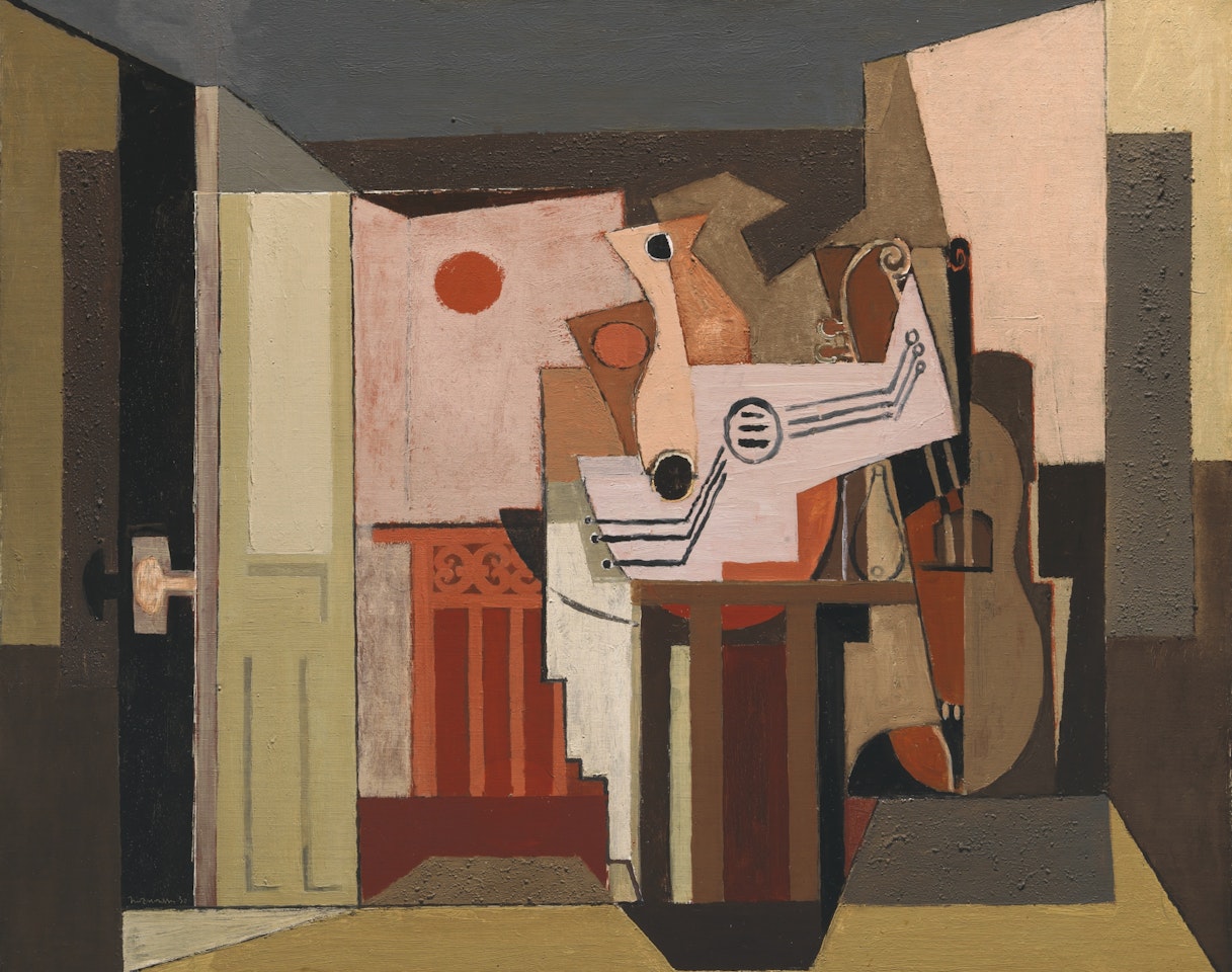 SOLEIL COUCHANT by Louis Marcoussis
