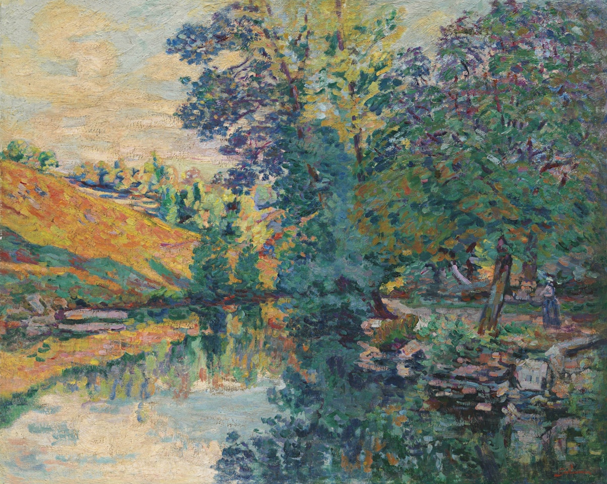 ÉCLUSE DES BOUCHARDONNES, CREUSE by Armand Guillaumin