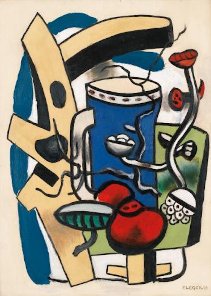 Le Pot Bleu by Fernand Leger