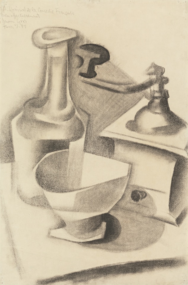 NATURE MORTE À LA CAFETIÈRE by Juan Gris