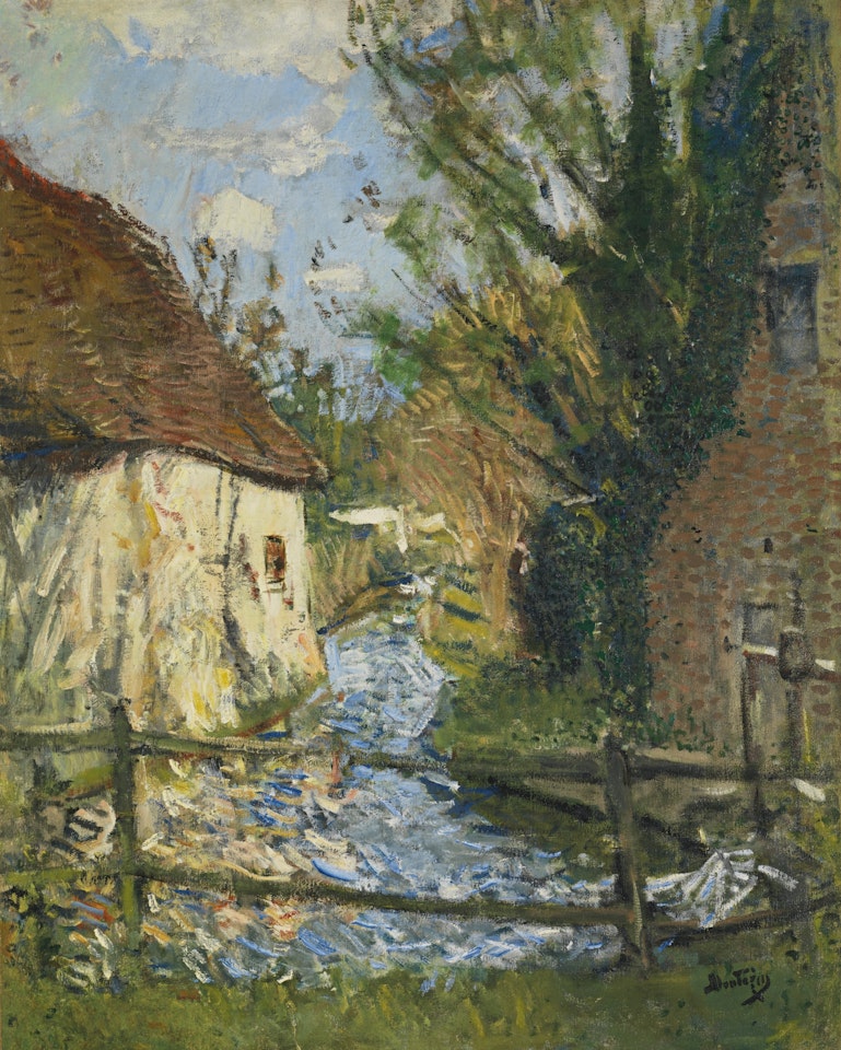 LE MOULIN DE MONTHULÉ by Pierre Eugène Montezin