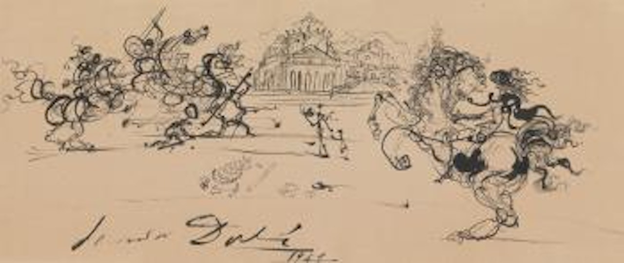 La Bataille by Salvador Dali