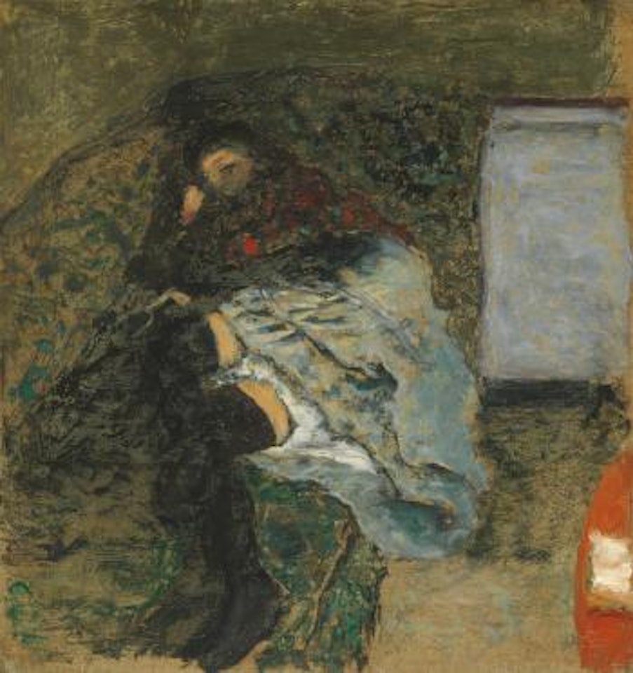 Marthe Bonnard Sur Un Divan by Pierre Bonnard