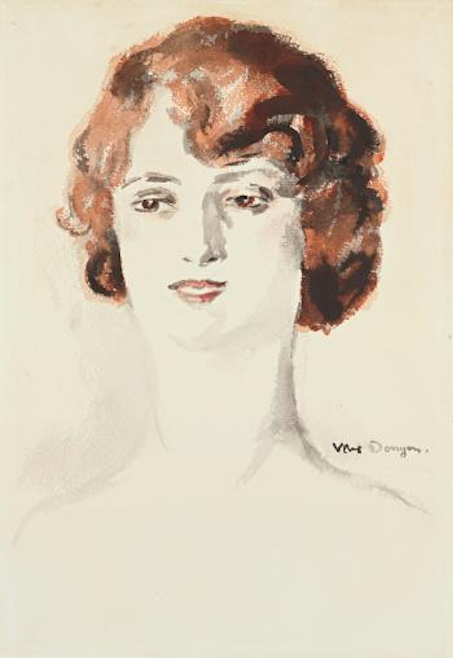 Portrait De Femme by Kees van Dongen