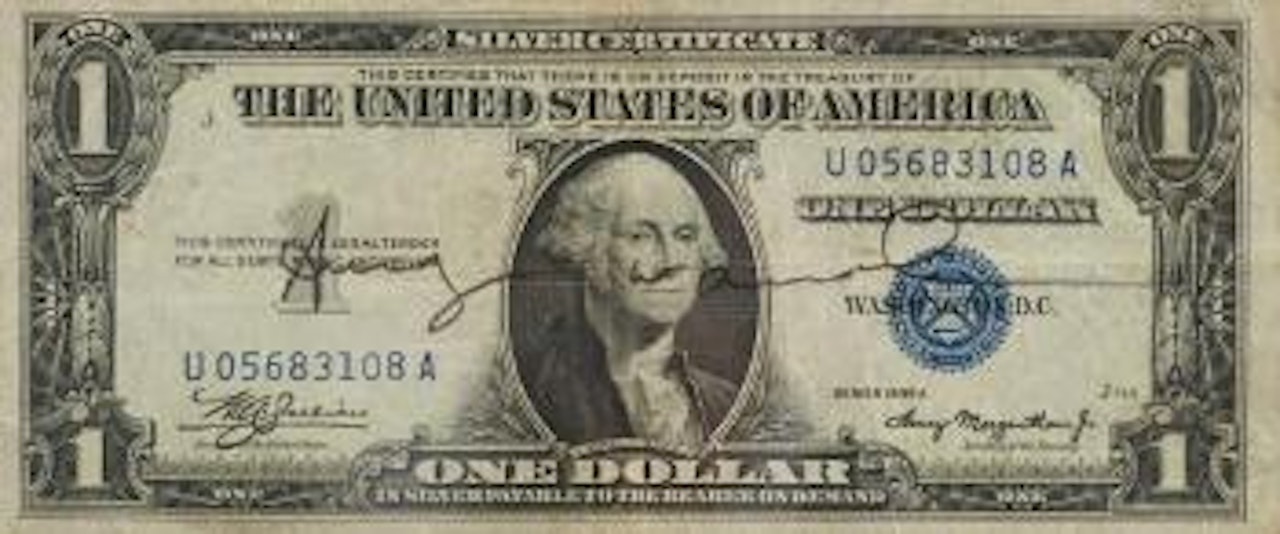Dollar by Andy Warhol