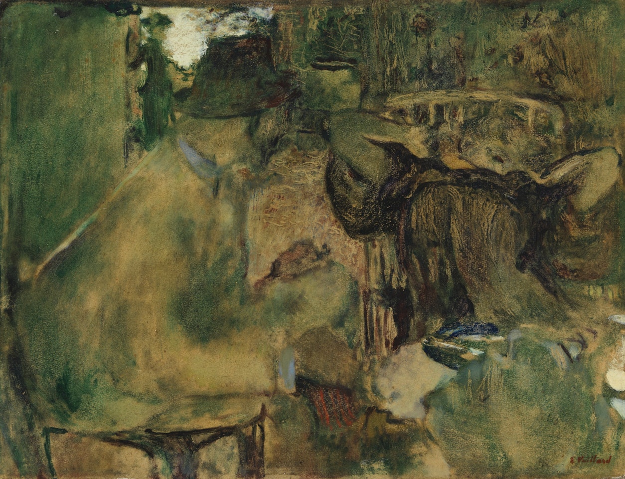LE GOÛTER by Édouard Vuillard