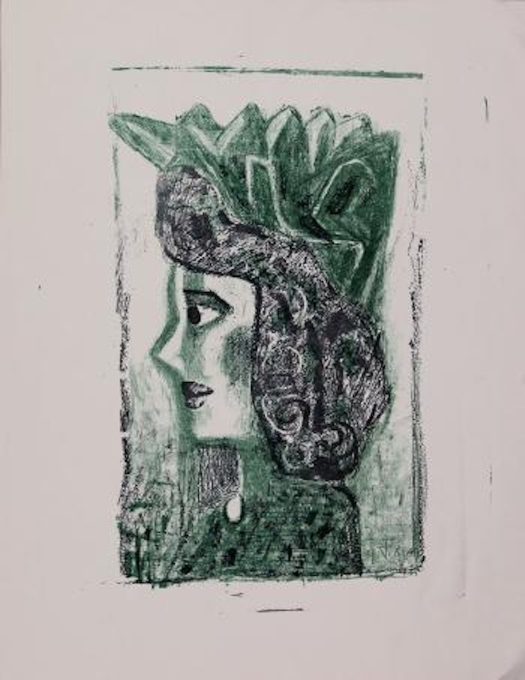 Maedchen mit Hut by Otto Dix