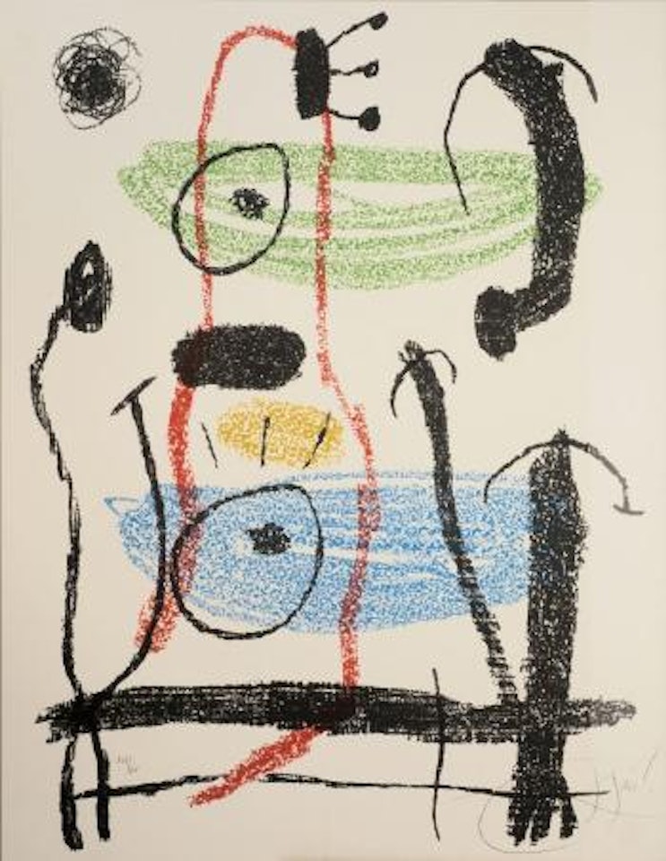 From 'Album 21' by Joan Miró