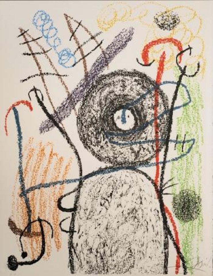 From Album 21 by Joan Miró