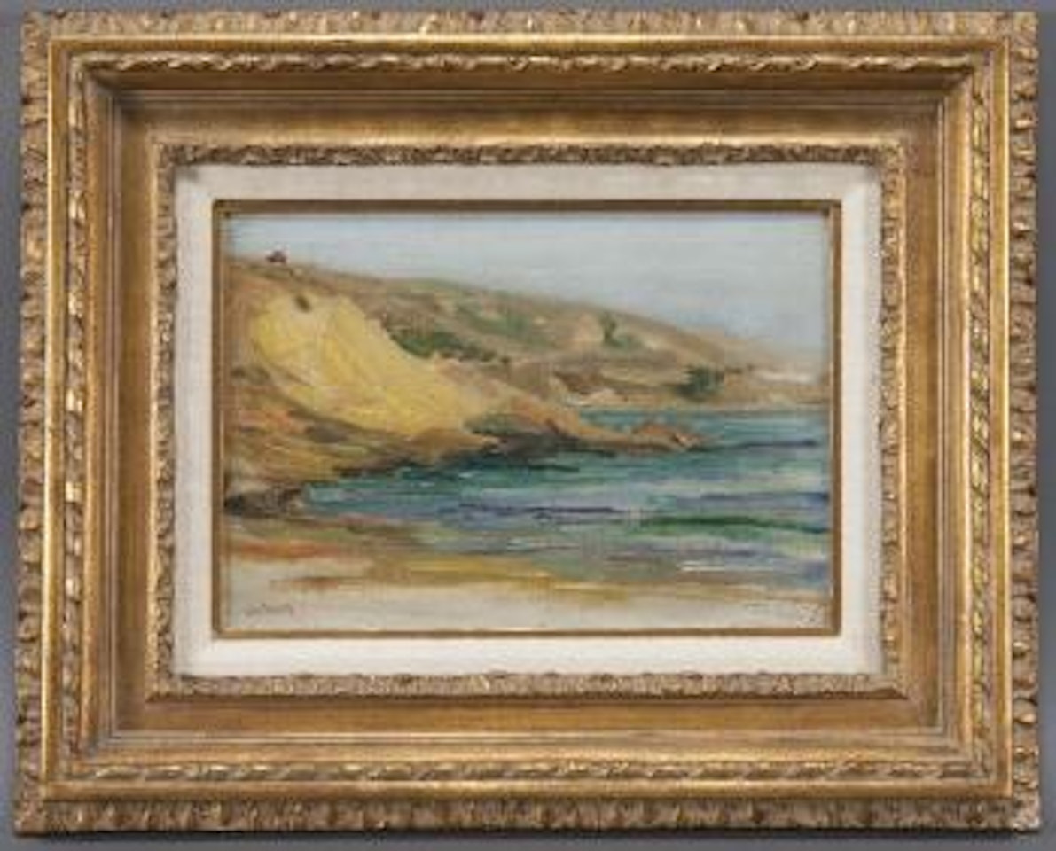 Coastal cliffs by Joseph Henry Sharp