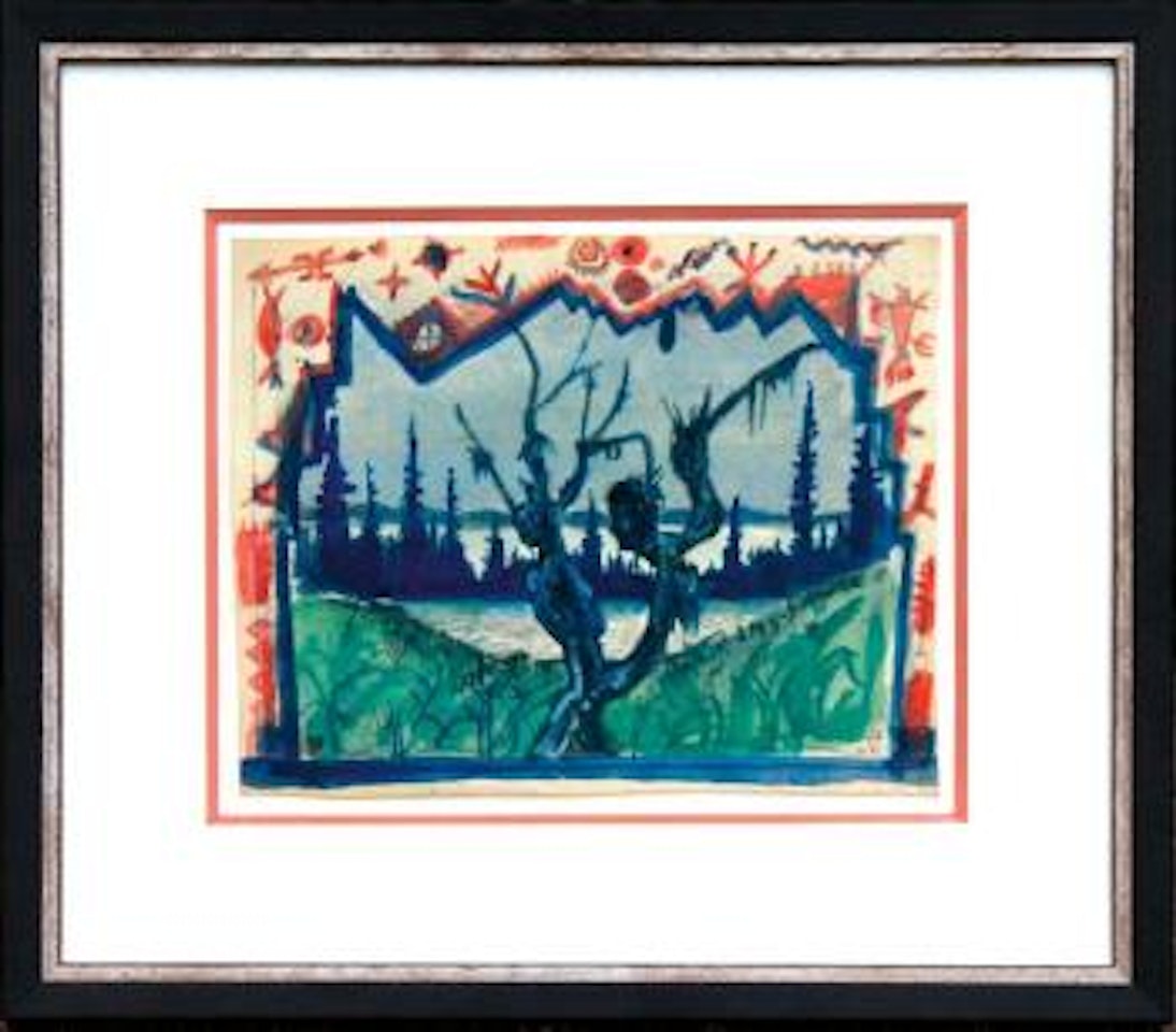 Décor de théâtre by Mstislav Valerianovich Dobuzhinsky