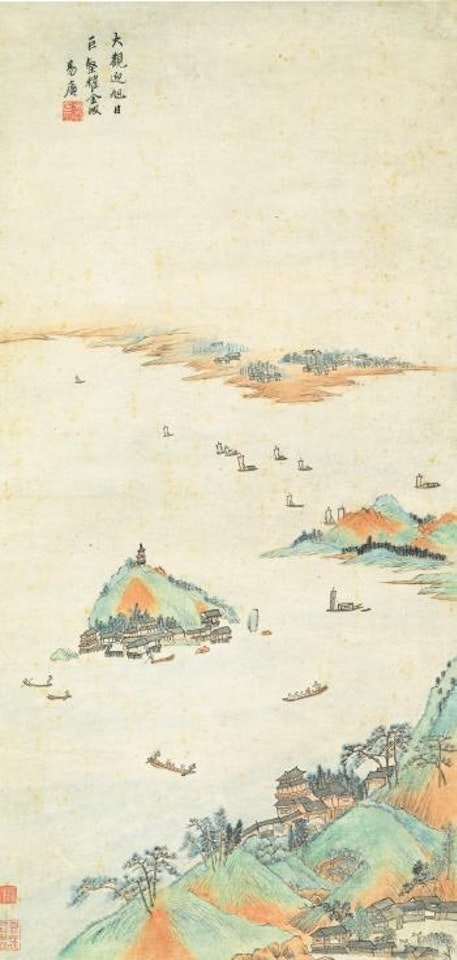Boats On The River by Xiang Shengmo