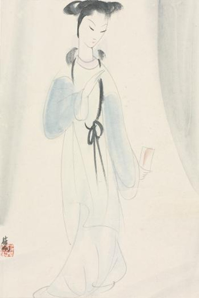 Maiden by Lin Fengmian