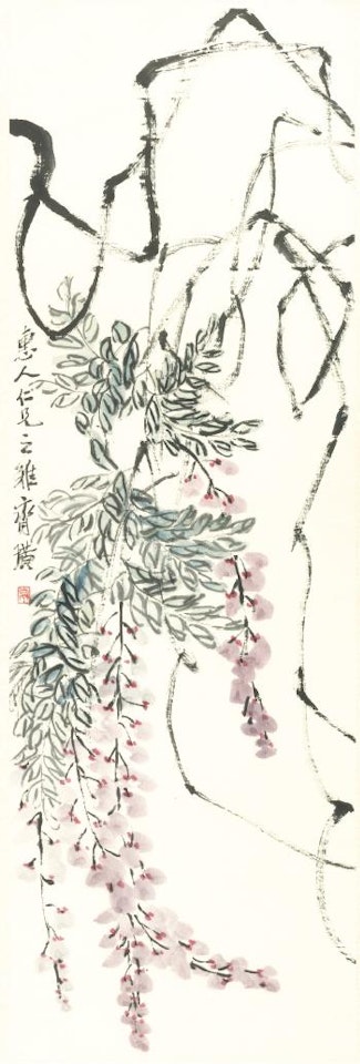 Wisteria by Qi Baishi