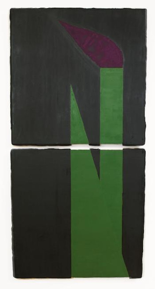 Purple Iris, Jan 12, 1982 by Donald Sultan